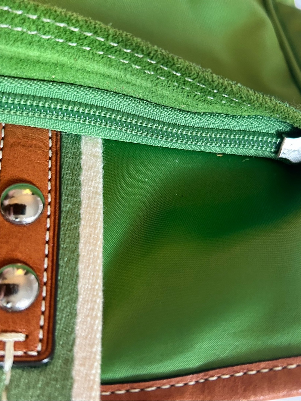 Coach Green Nylon Tote *project* - Picture 16 of 16